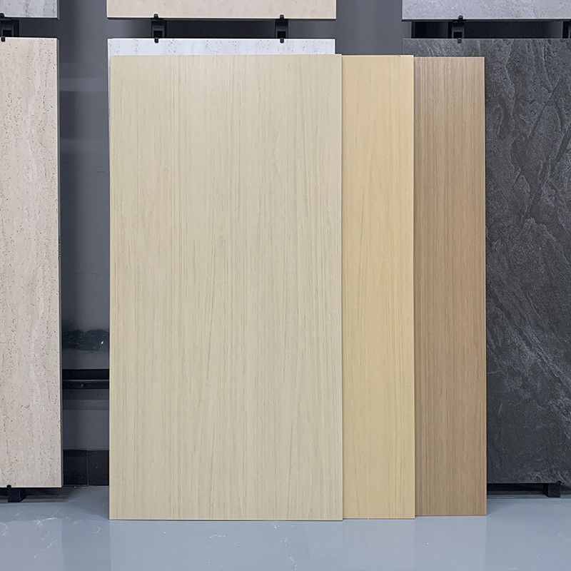600x1200mm σανίδων κεραμικό βερνικωμένο κεραμίδι πατωμάτων πορσελάνης αγροτικό για τη βίλα εγχώριων ξενοδοχείων