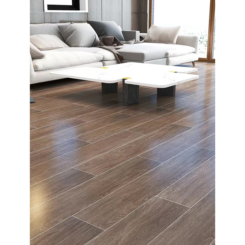 200x1200mm βερνικωμένος ματ ξύλινος καφετής γκρίζος εσωτερικός ξύλινος κεραμιδιών πορσελάνης σιταριού φαίνεται παλαιός