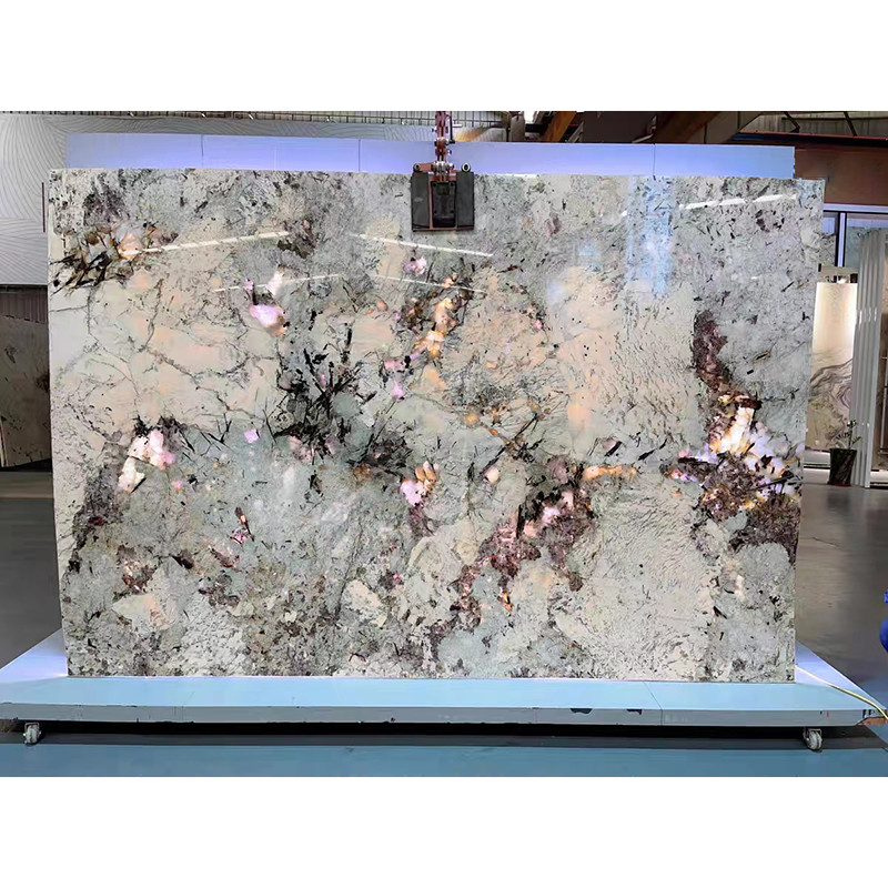 Quartzite πολυτέλειας φυσικό πέτρινο Countertop κουζινών ντεκόρ τοίχων καθιστικών βιλών ξενοδοχείων πλακών