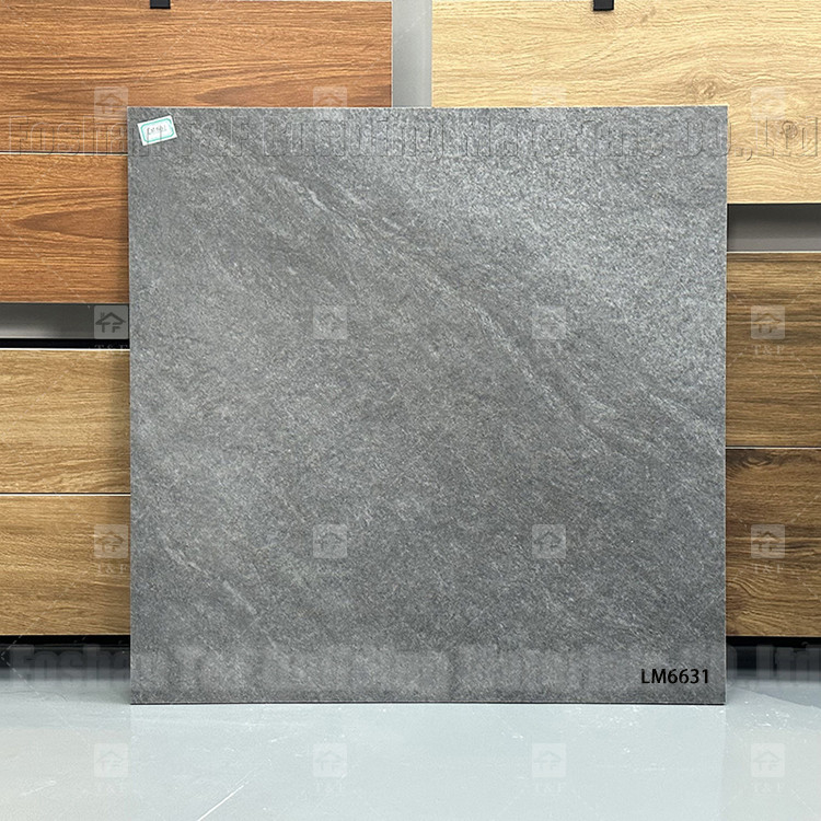 Κεραμικά πλακάκια 60x60mm από γκρι μαρμάρινο για το πάτωμα και το τοίχωμα