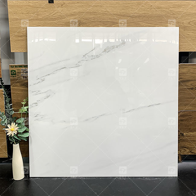 600x600mm Υψηλό γυαλιστερό γυαλιστερό γυαλιστερό πλακάκι για το πάτωμα