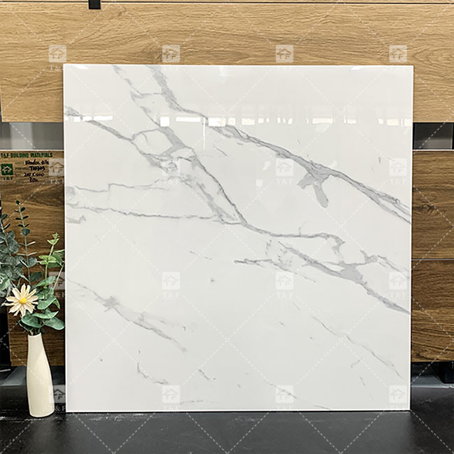 600x600mm Υψηλό γυαλιστερό γυαλιστερό γυαλιστερό πλακάκι για το πάτωμα