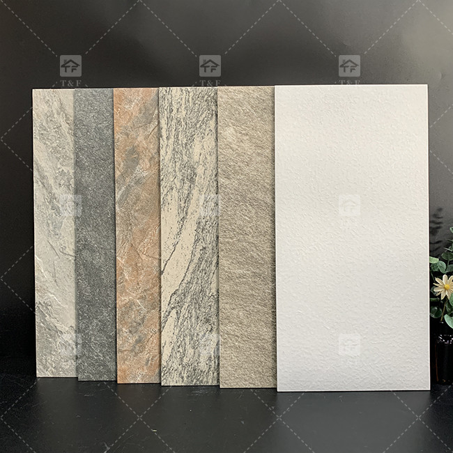 300x600mm Ματ 3D κεραμικά πλακάκια εξωτερική διακόσμηση τοίχου πλακάκια πορσελάνης για τοίχο
