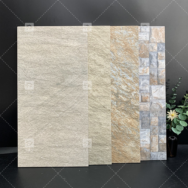 300x600mm Ματ 3D κεραμικά πλακάκια εξωτερική διακόσμηση τοίχου πλακάκια πορσελάνης για τοίχο