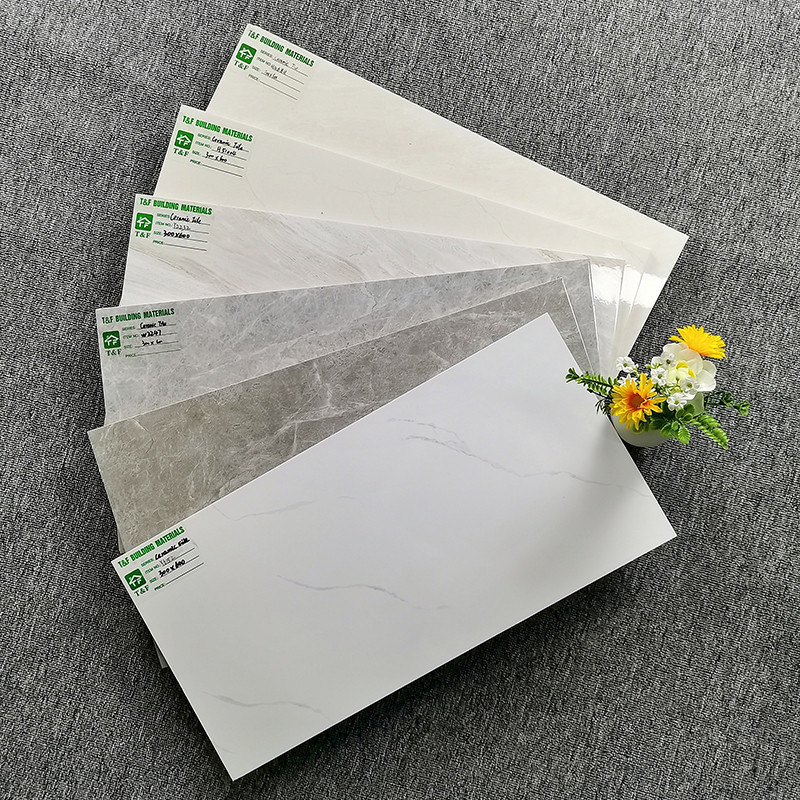 300x600MM βερνικωμένο εσωτερικό λουτρό χρωμάτων Grays κεραμικών κεραμιδιών